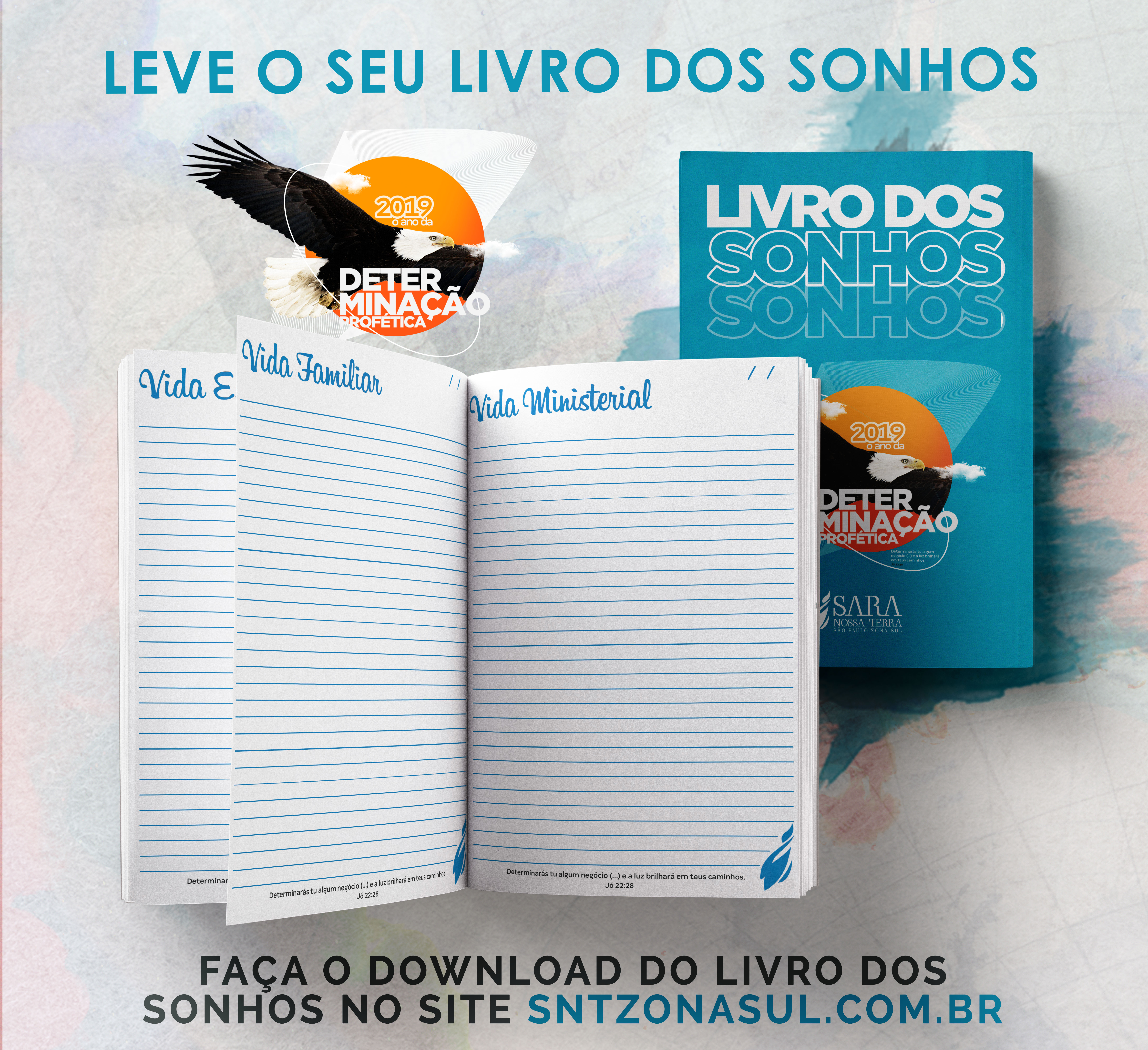 Livro dos Sonhos para 2019 - O Ano da Determinação - Sara ...